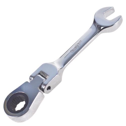 Ключ комбинированный трещоточный сокращенный с карданом 12 мм Alloid