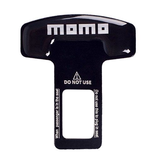 Заглушка ремня безопасности алюминиевая MOMO (1 шт.) ((200))