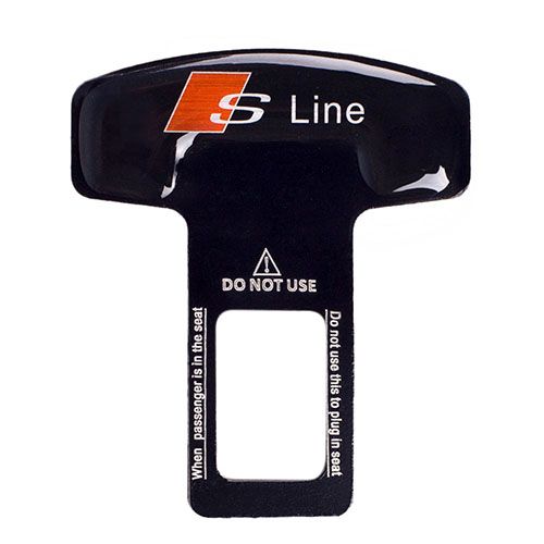 Заглушка ремня безопасности алюминиевая SLine (1 шт.) ((200))