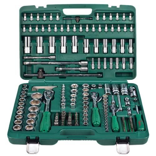 Набор инструмента 177 предметов 1/4", 3/8", 1/2" (ТК-177V) HANS (ТК-177V/TK-177)