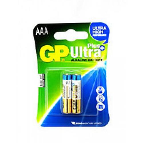 Батарейка GP ULTRA PLUS ALKALINE 1.5V 24AUP-U2 щелочная, LR03 AUP, AAA (4891199100307)