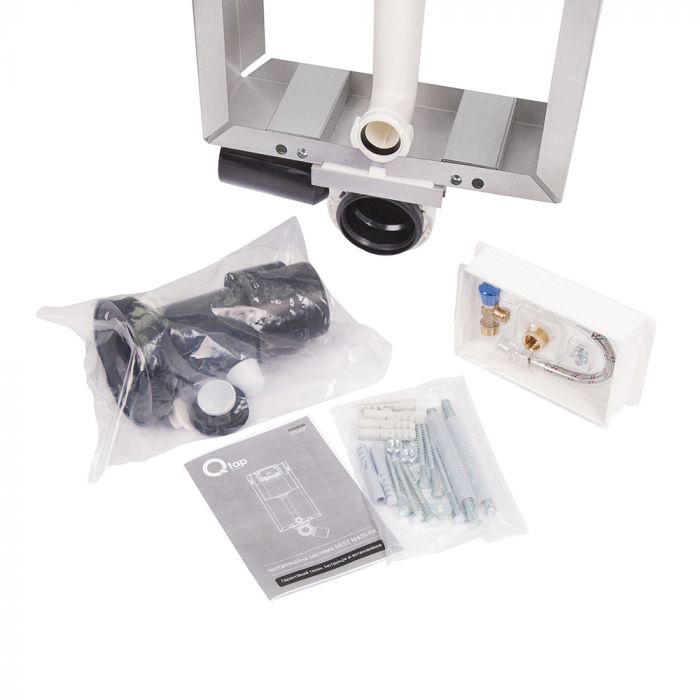 Смывающийся бачок скрытого монтажа для унитаза Qtap Nest QT0134M429