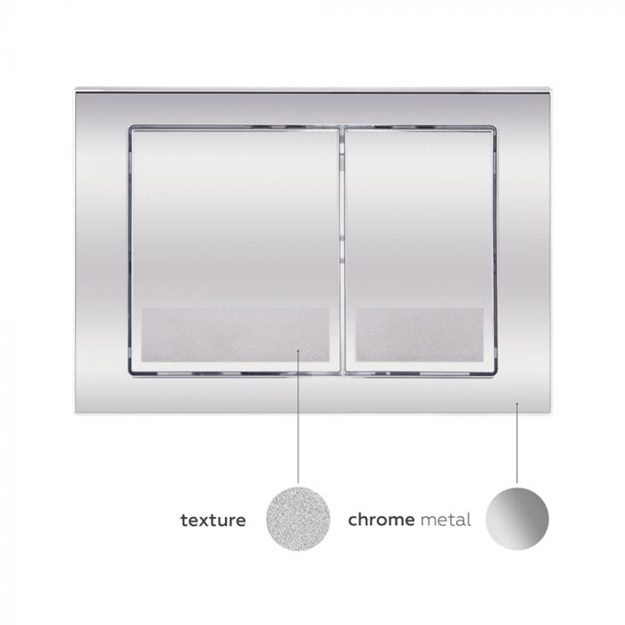 Панель смыва для унитаза Qtap Nest QT0111M06028CRM