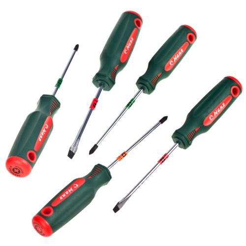 Набор отверток шлиц и крест 7 предметов (06400-7M) HANS