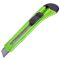 Нож пластиковый с выдвижным сегментом лезвием 18мм Alloid
