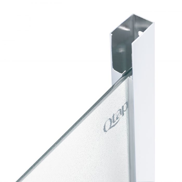 Душевая кабина Qtap Presto WHI1099AP5 90х90 см, стекло Pear 5 мм без поддона