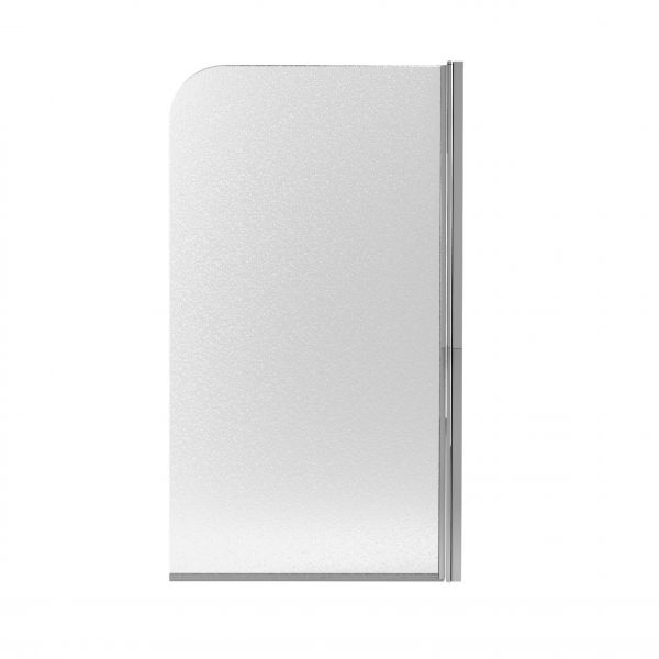 Штора на ванну Qtap Standard CRM407513APR стекло Pear 6 мм, 75х130 см, право