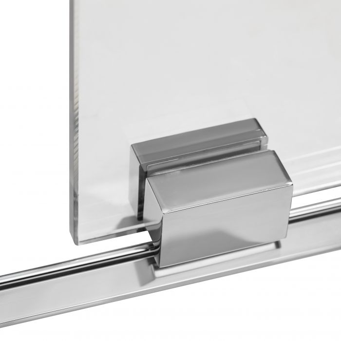 Душевая перегородка Qtap Walk-In Glide CRM2012.C8 120х190 см, стекло Clear 8 мм, покрытие CalcLess