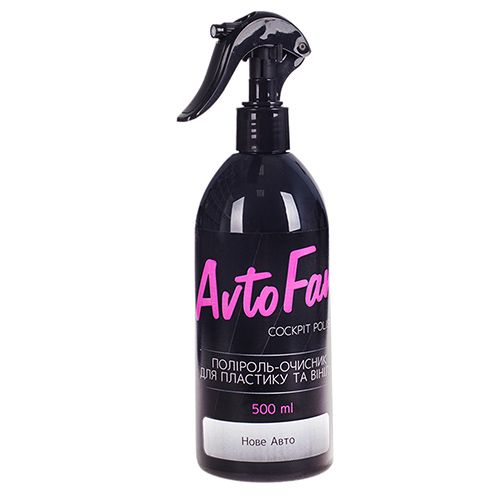 Полироль для пластика AVTOFAN Новое Авто 500мл