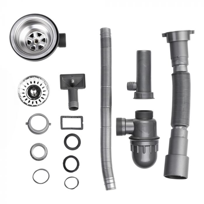 Кухонная мойка Lidz 5050 0,6мм Satin (LIDZ5050SAT06)