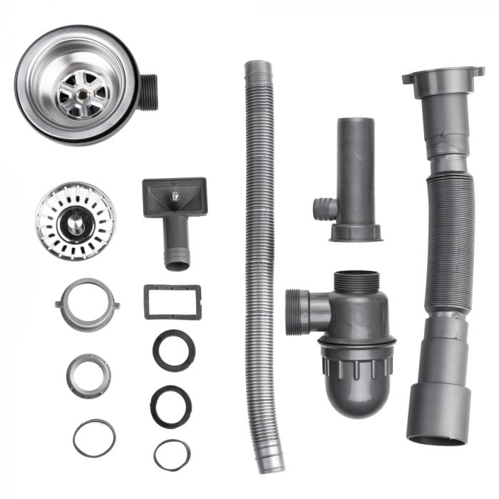 Кухонная мойка Lidz 6060-L 0,6мм Satin (LIDZ6060SAT06)