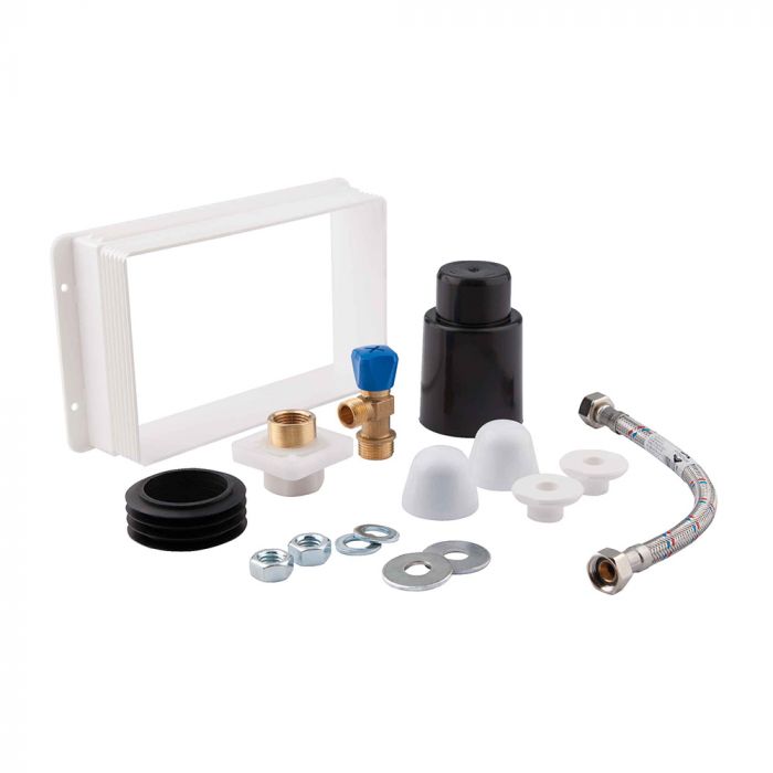 Набор инсталляций 4 в 1 Qtap Nest ST с линейной панелью смыва QT0133M425V1105GW