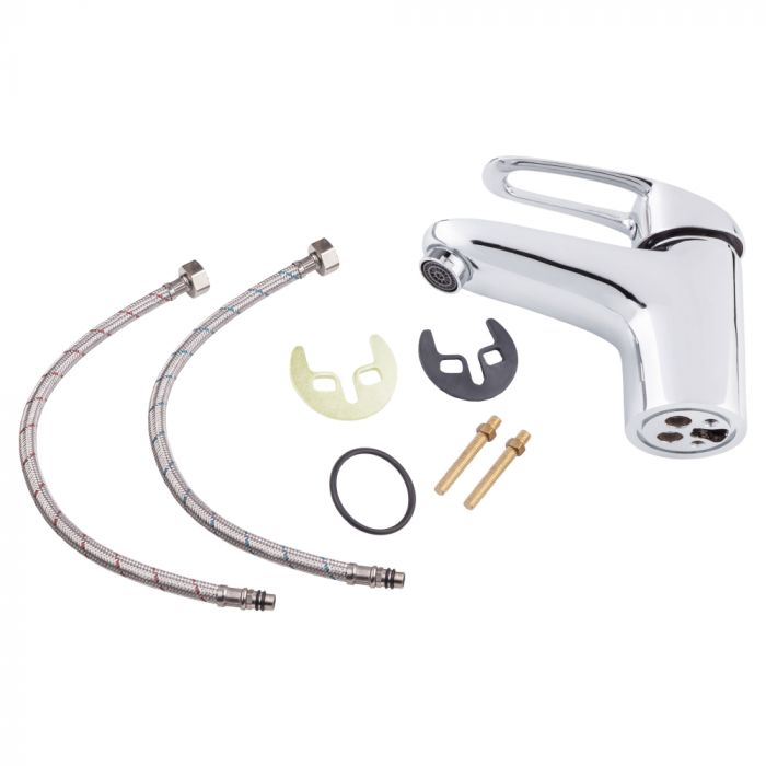 Смеситель для раковины Lidz (CRM) Cosmos 80001