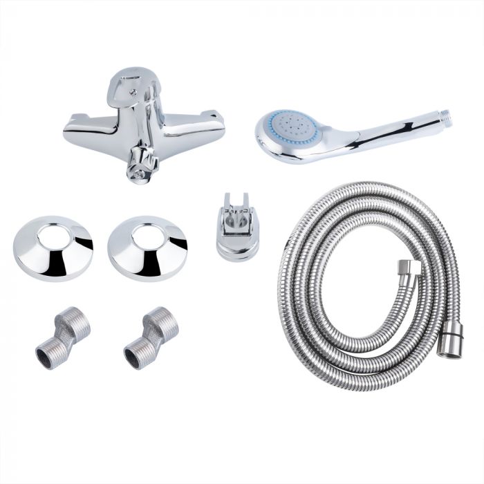 Смеситель для ванной Lidz (CRM) Cosmos 80 005-1