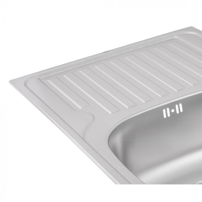 Кухонная мойка Qtap 7850 0,8 мм Micro Decor (QT7850MICDEC08)