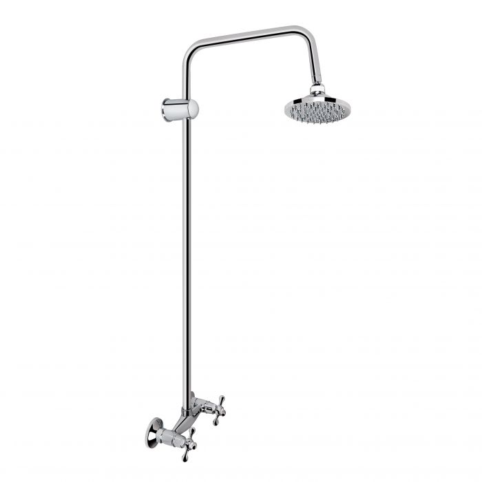 Душевая система для кабины Lidz Lamb 1361 двухвентильная на одного потребителя LDLAM1361CRM35072 Chrome
