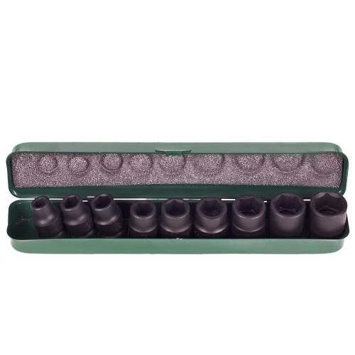 Набір ударних торцевих головок 1/2" DR(10-22) 9 пр. (84609M) HANS (84609М)