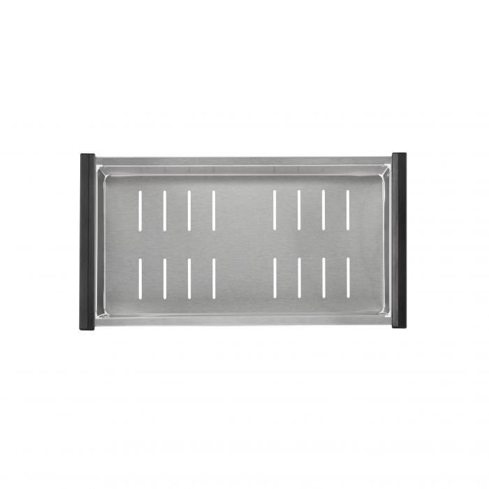 Набор 3 в 1 Qtap кухонная мойка DK6845L 3.0/1.2 мм Satin + сушилка + дозатор для моющего средства