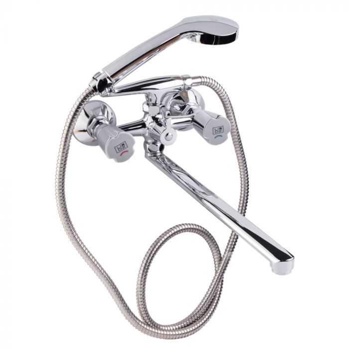 Смеситель для ванны Lidz (CRM) Mix 17140