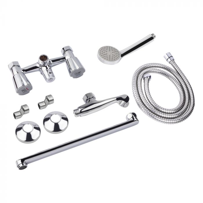 Смеситель для ванны Lidz (CRM) Mix 17140