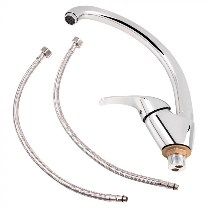 Смеситель для кухни Lidz (CRM) Premiera 84 008F-3