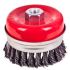 Щетка торцевая усиленная "пучки крученой проволоки" 85мм, М14х2 Alloid (WB-2085U)