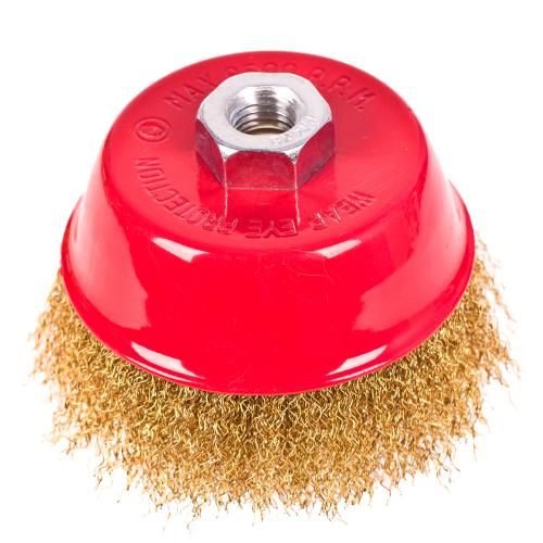 Щетка торцевая "крученая проволока" 100мм, М14х2 Alloid (WB-10100)