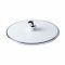 Воронка для верхнего душа Qtap Hlavova 230 мм округлая QTHLAVA228O1ZCC White