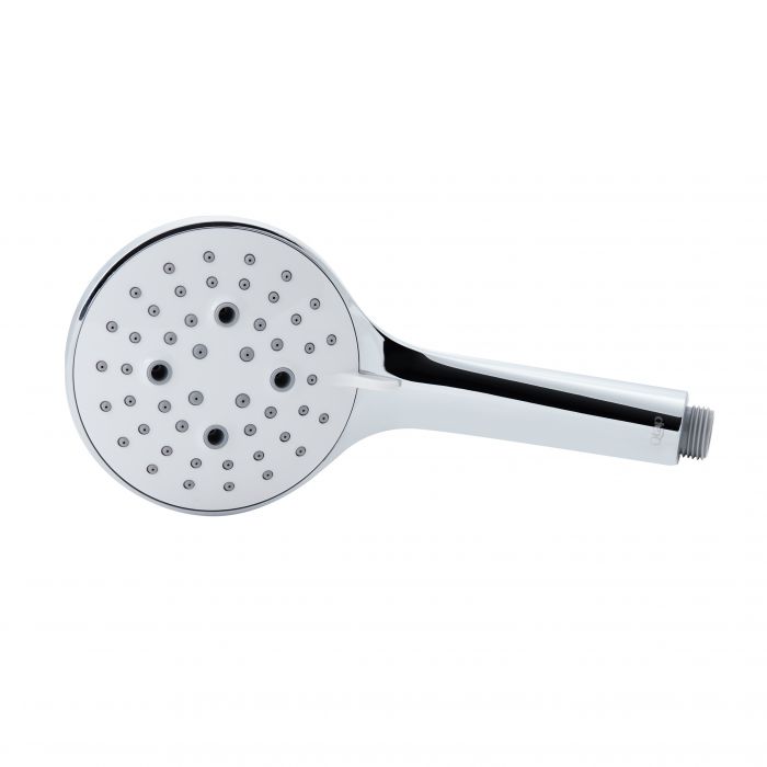 Лейка для ручного душа Qtap Rucni 115 мм круглая QTRUCA115O3PCW Chrome/White