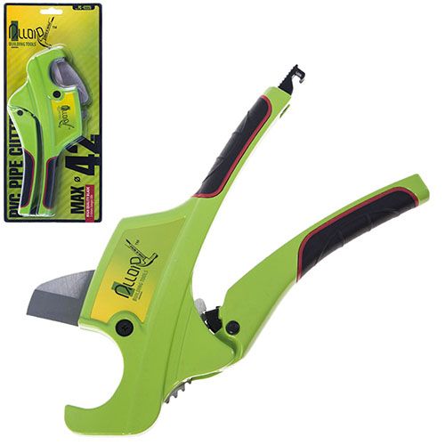 Труборез для пластиковых труб 42мм с резиновыми накладками Alloid (PC-42225)