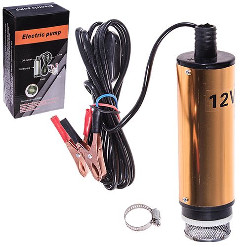Насос для перекачки палива 12V з фільтром