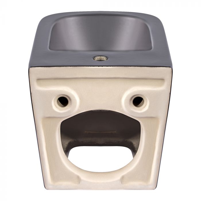 Биде подвесное Qtap Tern 485x345x330 Matt black QT1755052FMB