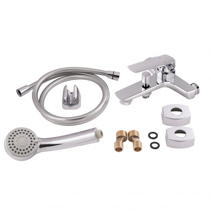 Смеситель для ванной Qtap Letel 3053104GC