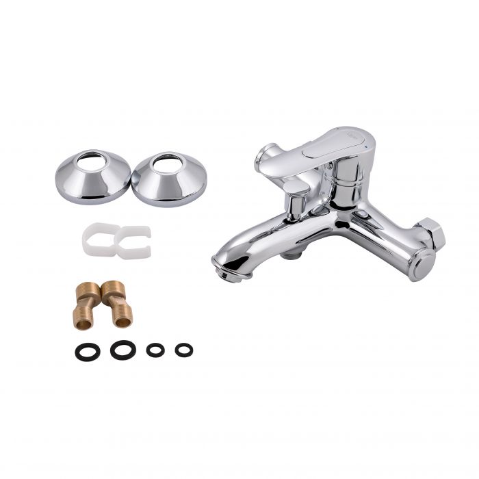 Смеситель для ванны Qtap Rozkos 3055104DC