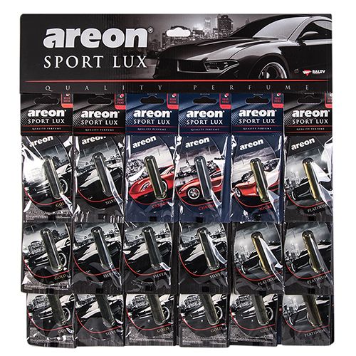 Освежитель воздуха жидкий лист AREON "SPORT LUX" MIX на планшете 5мл (SPORT LUX MIX)