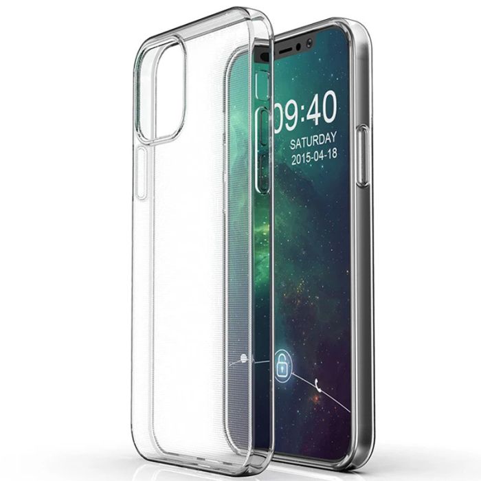 TPU чехол Epic Transparent 1,0mm для Apple iPhone 12 Pro/12 (6.1")