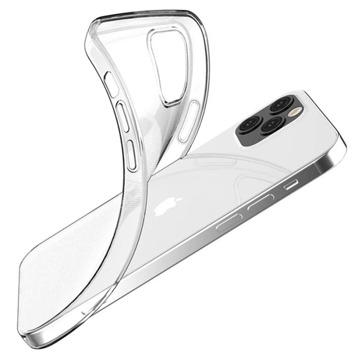 TPU чехол Epic Transparent 1,0mm для Apple iPhone 12 Pro/12 (6.1")