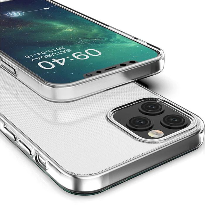 TPU чехол Epic Transparent 1,0mm для Apple iPhone 12 Pro/12 (6.1")