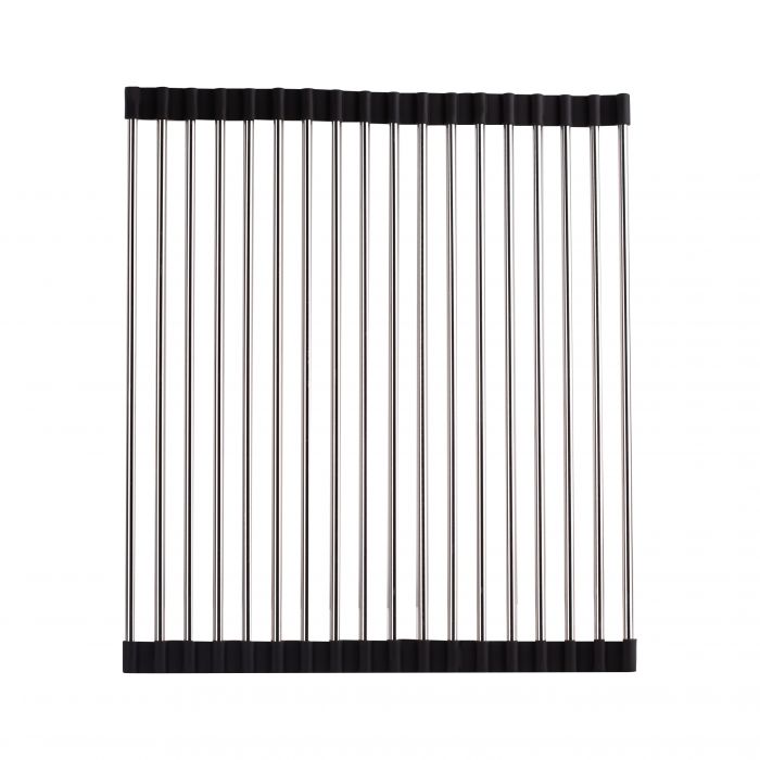 Набор 3 в 1 Qtap кухонная мойка DH5050 3.0/1.2 мм Satin + сушилка + дозатор для моющего средства