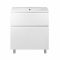 Комплект Qtap Albatross 710х825х460 White напольная тумба + раковина врезная QT0171TN700D3070CW