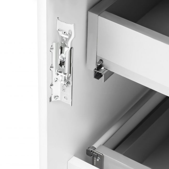 Комплект Qtap Albatross 710х725х460 White тумба подвесная+врезная раковина QT0172TP700D3070CW