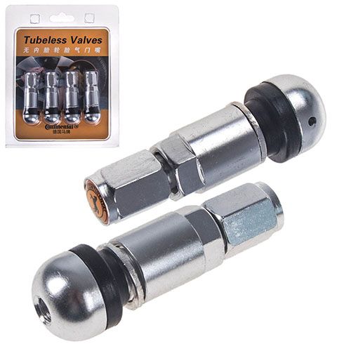 Ниппель для бескамерки хром 120-54 Silver (4 шт.) (120-54 Silver)