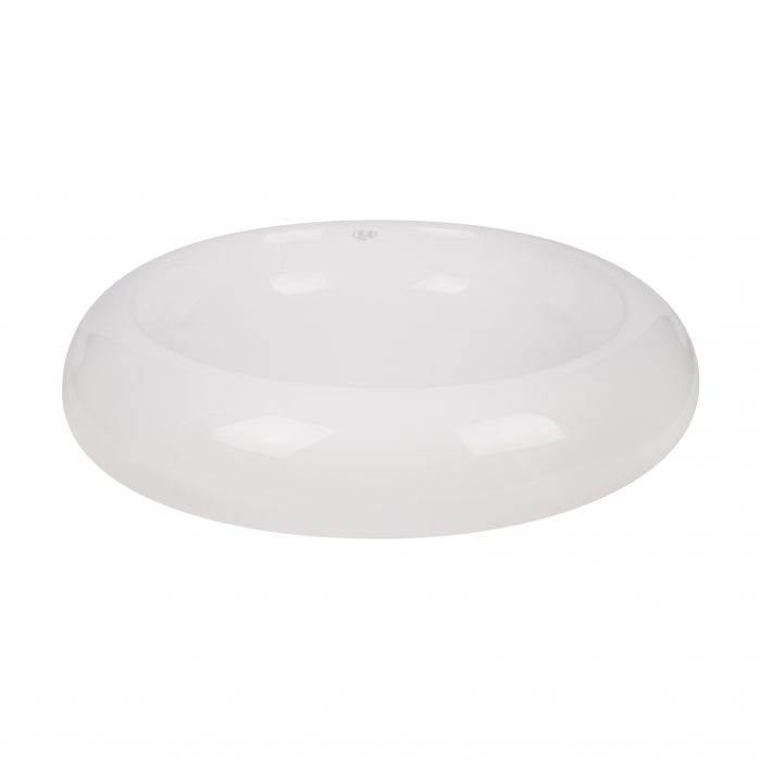 Раковина-чаша Qtap Robin 460460x100 White с донным клапаном QT13113062W