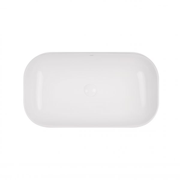 Раковина-чаша Qtap Jay 695х410х150 White з донним клапаном QT07112166W