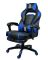 Компьютерное кресло DEUS LARGE Синий, Zenga экокожа