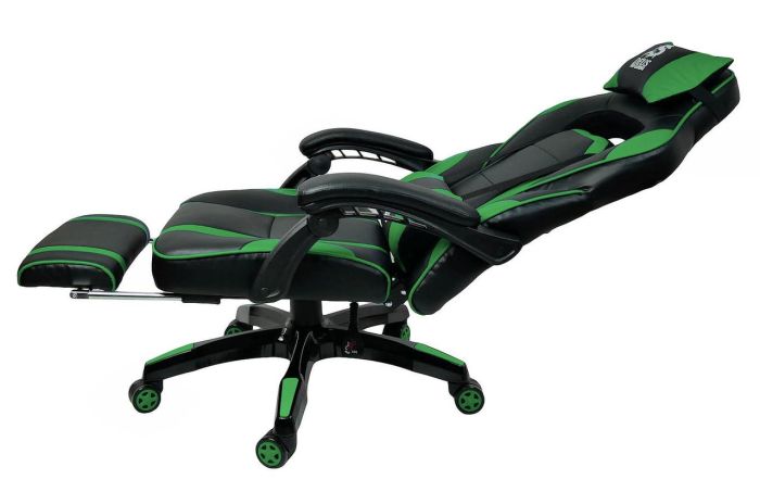 Компьютерное кресло DEUS LARGE Зеленый, Zenga экокожа