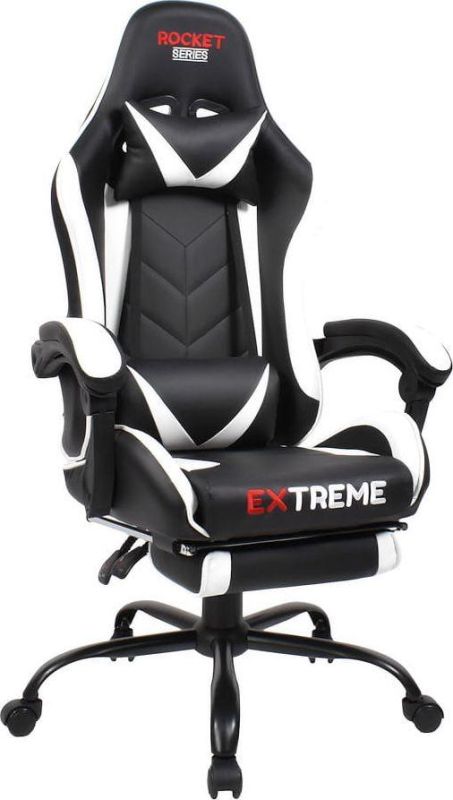 Компьютерное кресло EXTREME ROCKET Белый, Zenga экокожа
