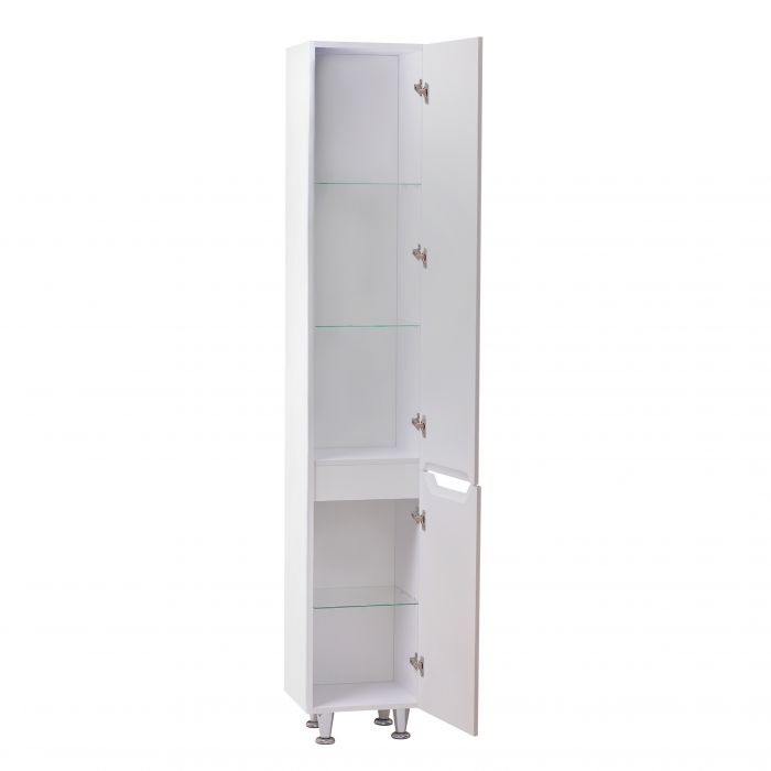Пенал напольный Qtap Scorpio 350х1900х300 White QT1475PN1901RW