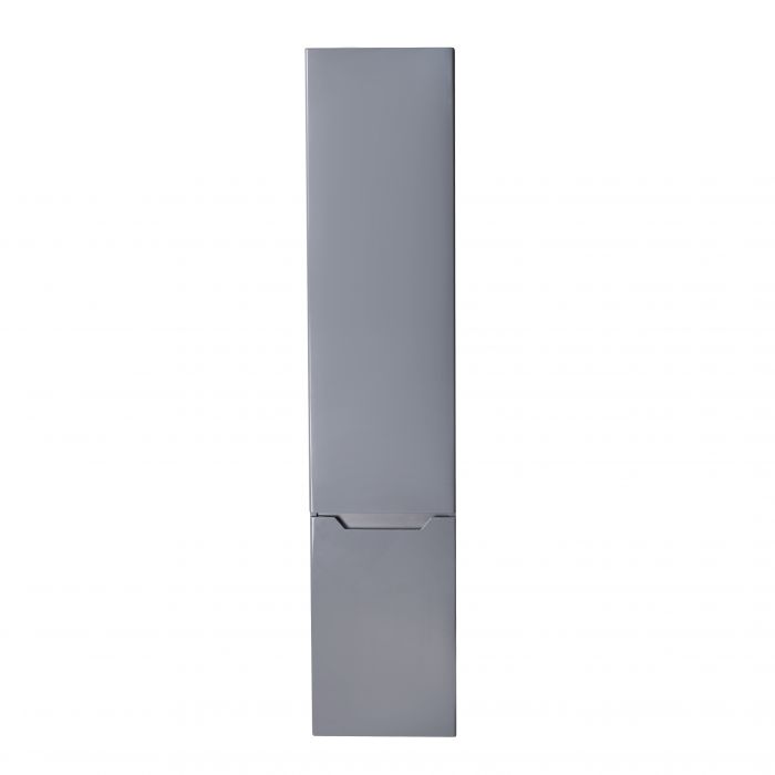 Пенал подвесной Qtap Scorpio 350х1650х300 Graphite QT1476PP1652RG