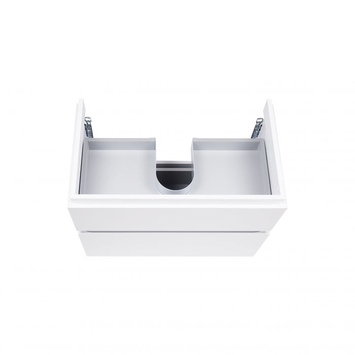 Комплект Qtap Albatross 810х725х460 White тумба подвесная+врезная раковина QT0172TP800D3080CW